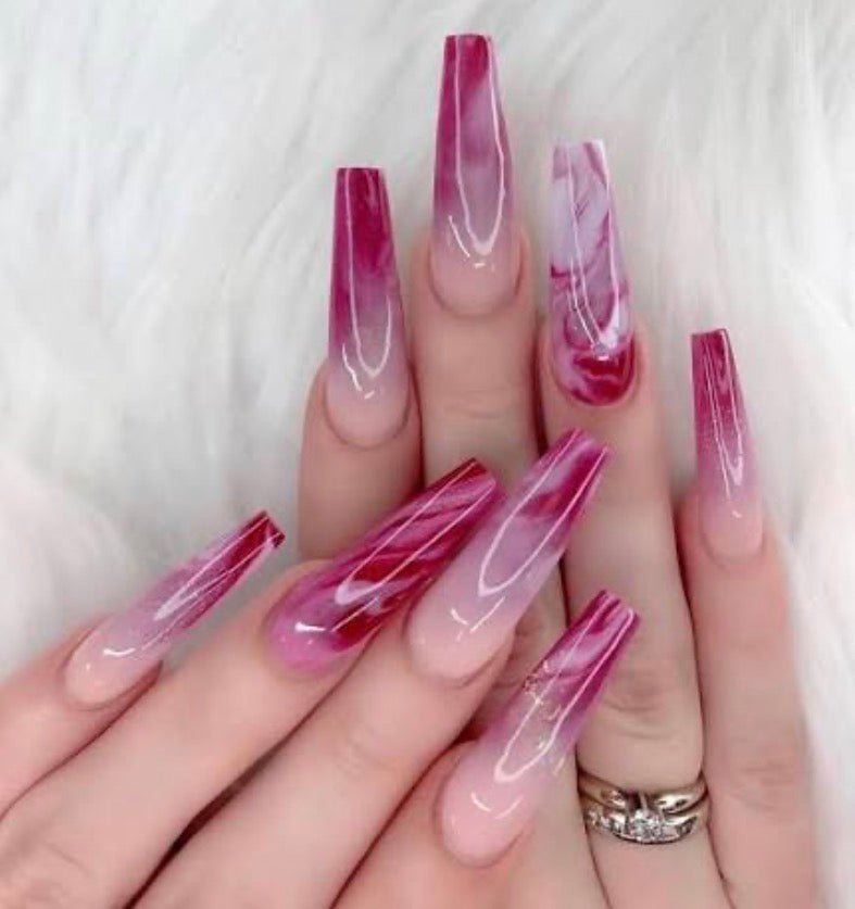 Marble / Ombre Nails